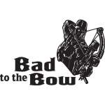 Bad to the Bow Sticker