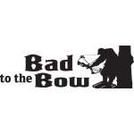 Bad to the Bow Sticker 2