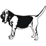 Pointer Dog Sticker 14