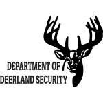 Department of Deerland Security Sticker