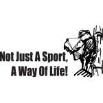Not Just a Sport a Way Of Life Bowhunting Sticker 2