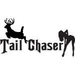 Tail Chaser Buck Sticker