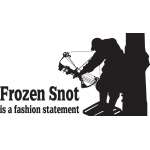 Frozen Snot is a Fashion Statement Bowhunting Sticker