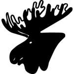 Moose Sticker 5