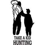 Take a Kid Hunting Turkey Sticker
