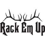 Rack em Up Elk Rack Sticker