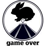 Game Over Rabbit Sticker 2