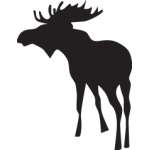 Moose Sticker 16