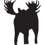Moose Sticker 17