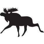 Moose Sticker 22
