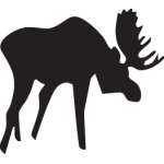 Moose Sticker 23