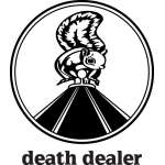 Death Dealer Squirrel Sticker 2