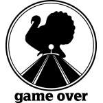 Game Over Turkey Sticker