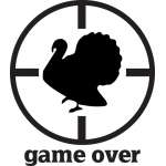 Game Over Turkey Sticker 2