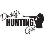 Daddy's Hunting Girl Sticker 2