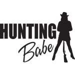Hunting Babe Sticker 2