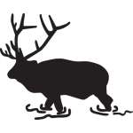 Elk Sticker 17