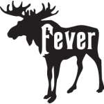 Moose Fever Sticker