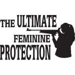 The Ultimate Feminine Protection Sticker