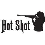 Hot Shot Girl Hunting Sticker