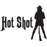 Hot Shot Girl Hunting Sticker 2