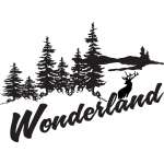 Elk Wonderland Sticker 2