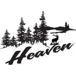 Elk Heaven Sticker
