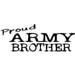 Army Brother Sticker