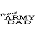 Army Dad Sticker