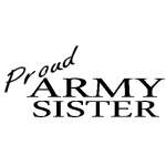 Army Sister Sticker