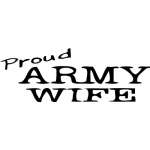 Army Wife 2 Sticker