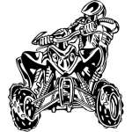 ATV Riders Sticker 53