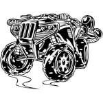 ATV Riders Sticker 62