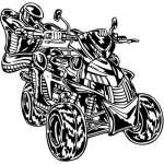 ATV Riders Sticker 99