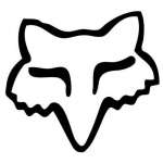 Fox Head Sticker