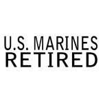 Marine Retired Sticker