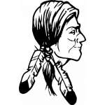 Native American Sticker 4