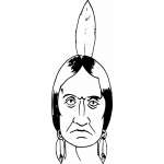 Native American Sticker 40