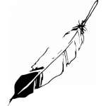 Native American Tribal Feather Sticker 8