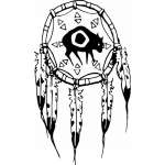 Native American Dreamcatcher Sticker 3