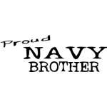 Navy Brother Sticker