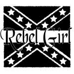 Rebel Girl Flag Sticker