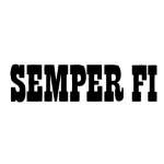 Semper Fi 2 Sticker