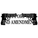 I Support the 2nd Amendment Sticker