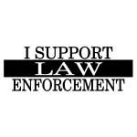 I Support Law Enforcement Sticker