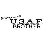 USAF Brother Sticker