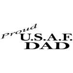 USAF Dad Sticker