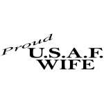 USAF Wife Sticker