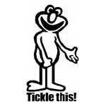 Elmo Tickle This Sticker