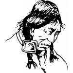 Native American Sticker 112